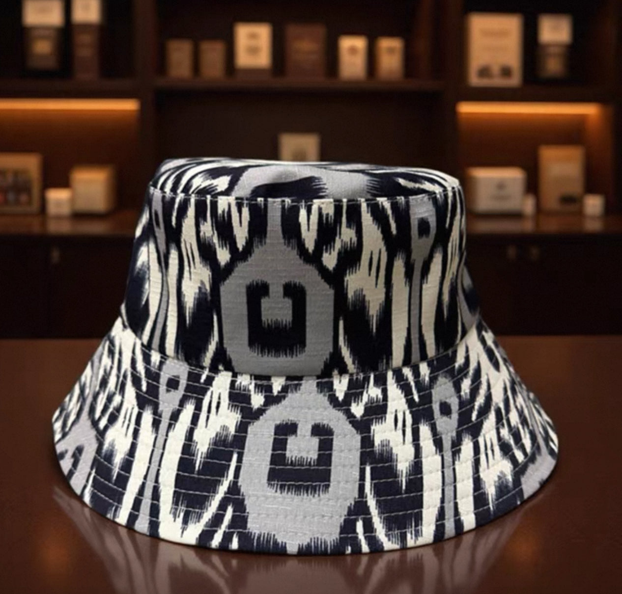 Atlas Ikat Bucket Hat