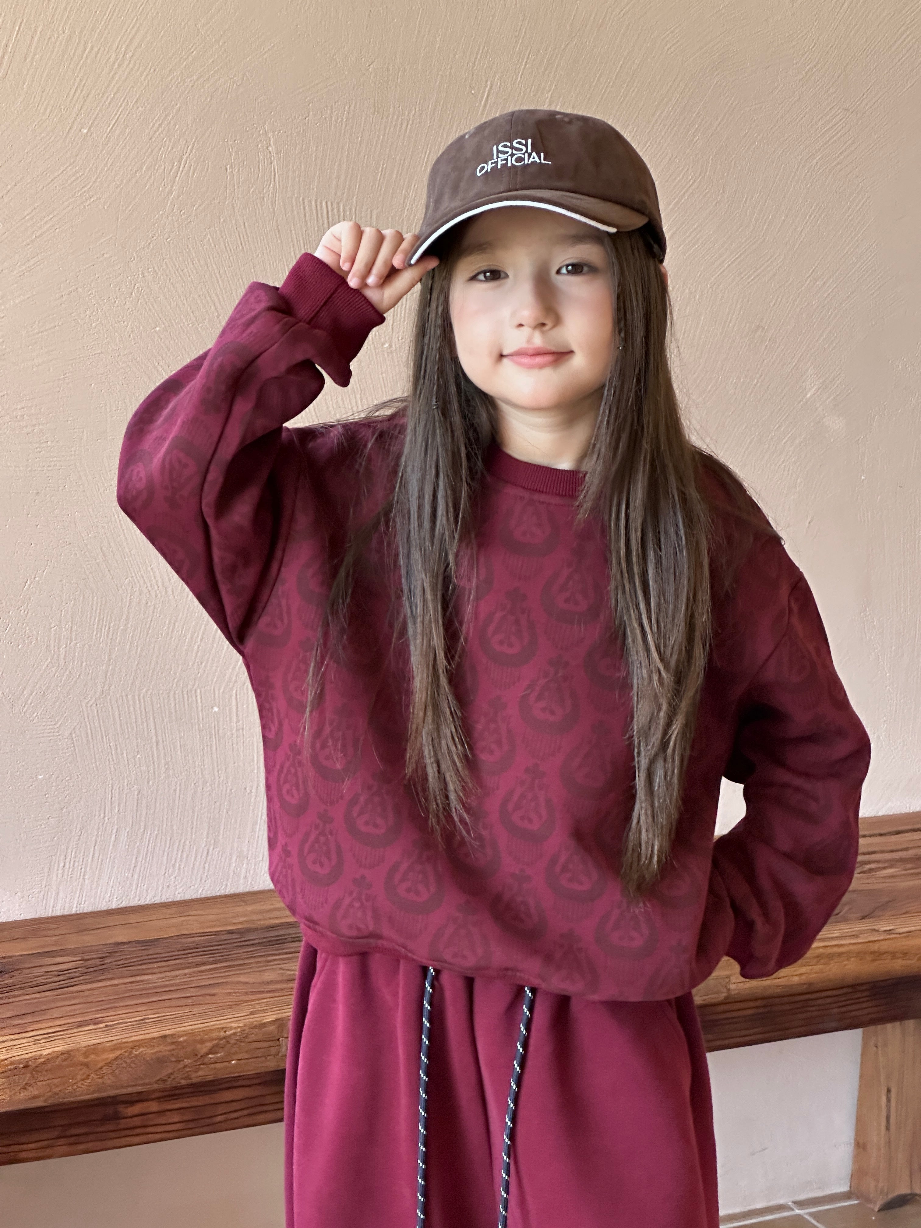 Kids Ikat Sweatshirt β Soft Unisex Pullover | Comfortable Everyday Kids Outfit