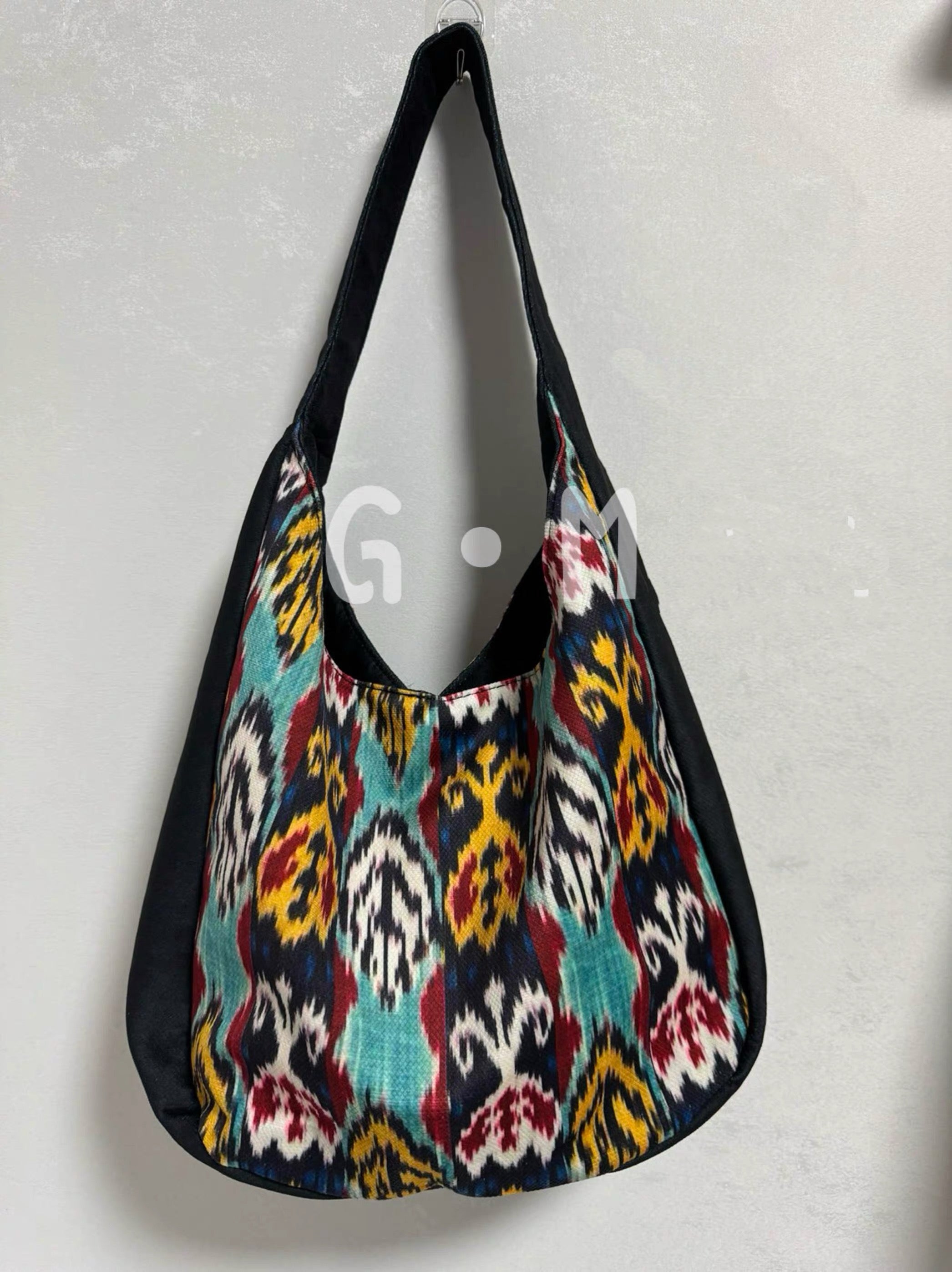 Atlas Ikat Shoulder Bag – Ethnic Handmade Tote