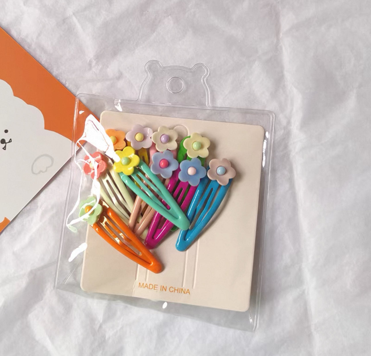 Colorful Kids Hair Clips – Random 10-Pack