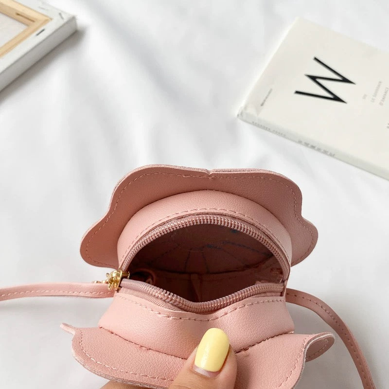 Cute Kids Flower Crossbody Bag