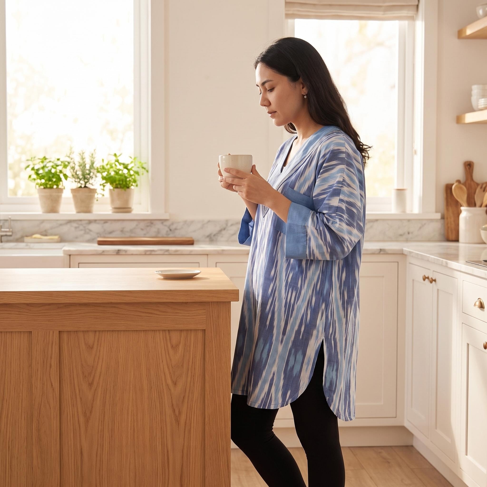 Cotton Ikat Tunic