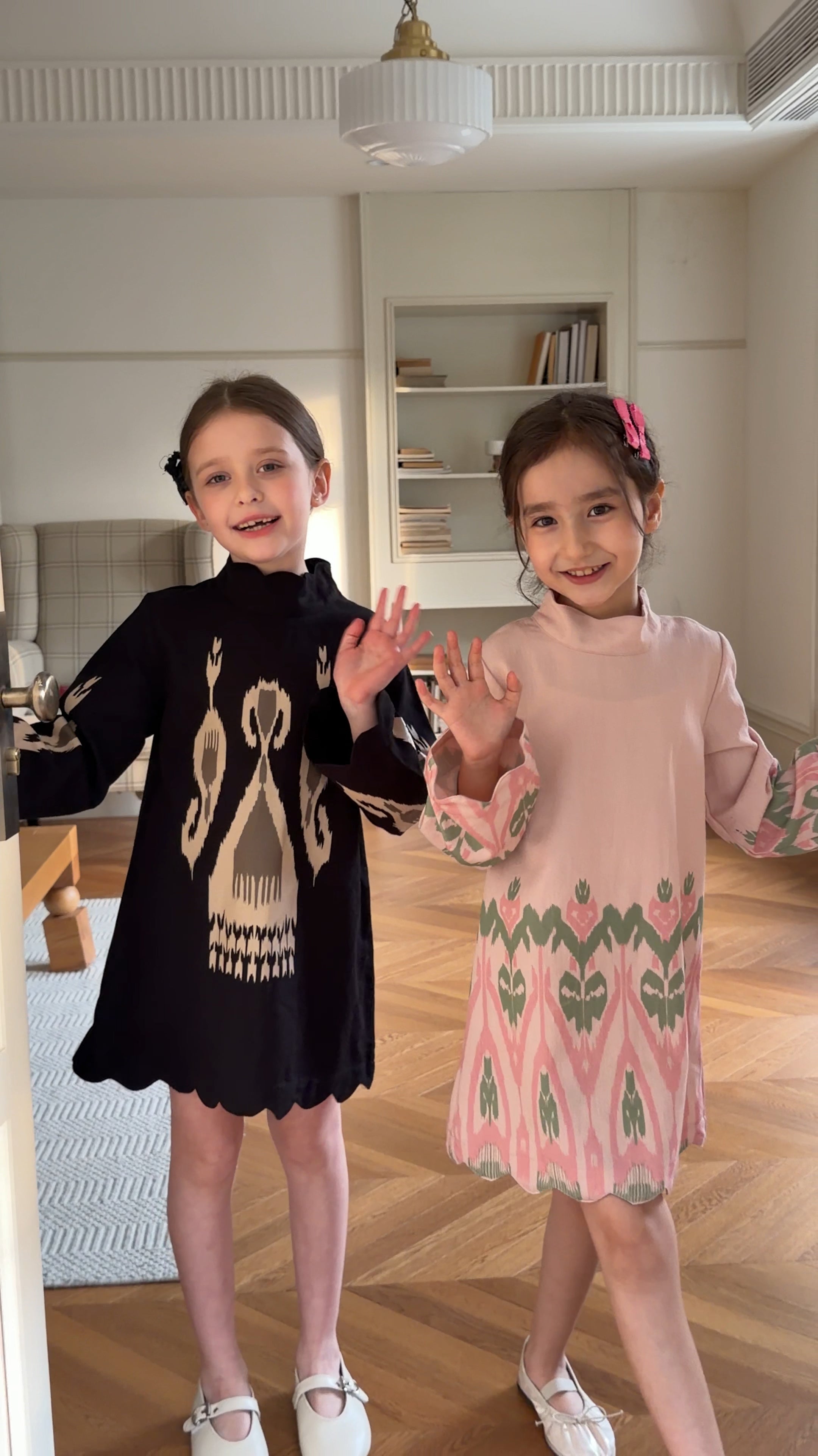 Girls Ikat Dress – Lightweight Elegant Summer Dress for Kids