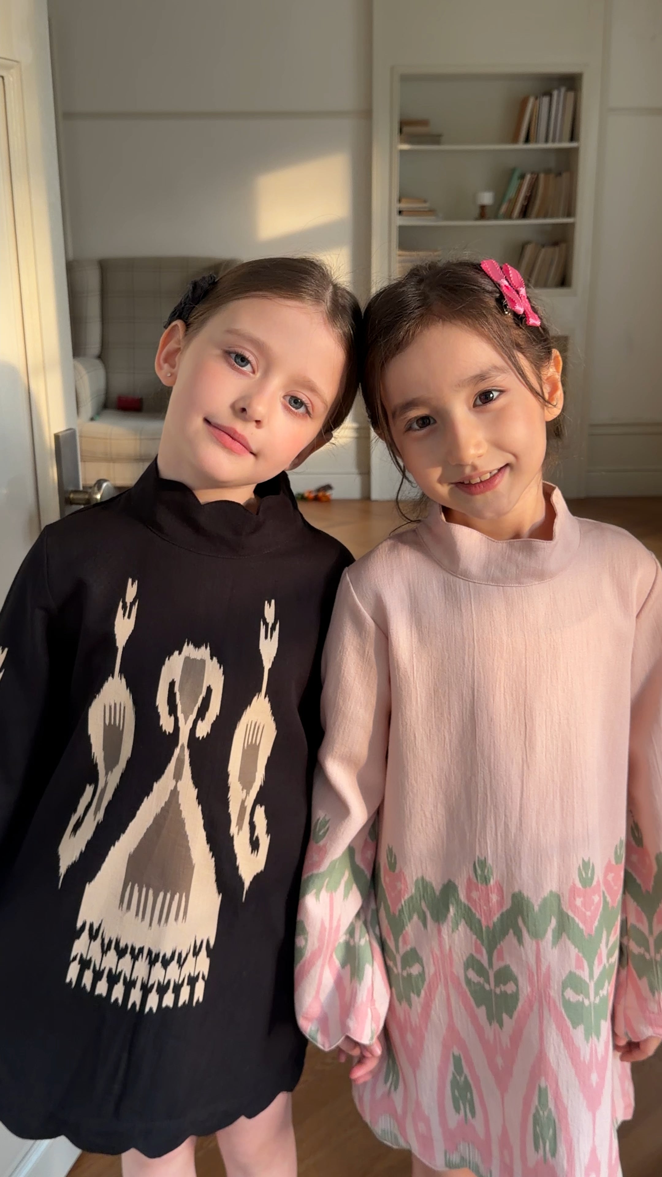 Girls Ikat Dress – Lightweight Elegant Summer Dress for Kids