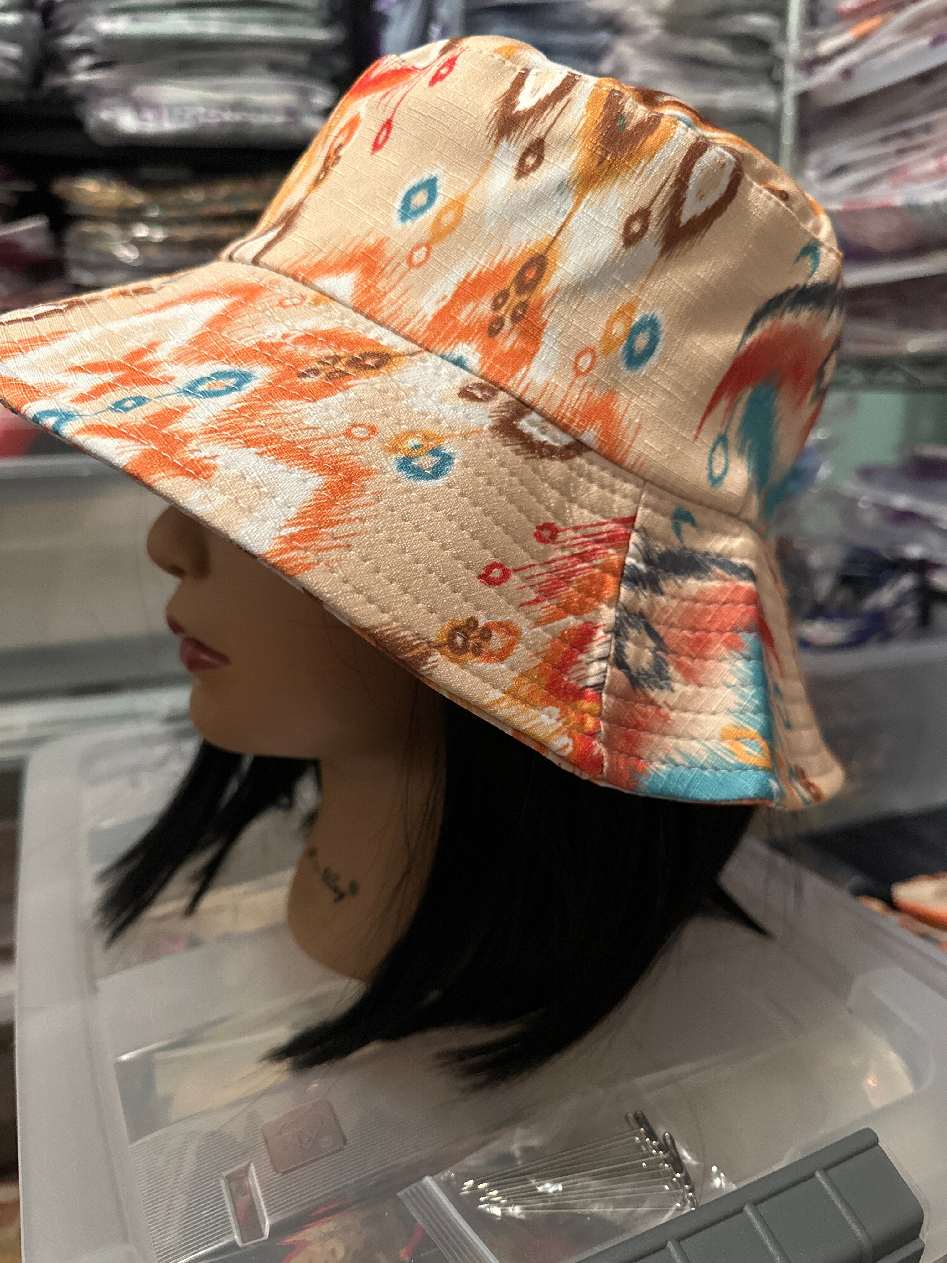 Atlas Ikat Bucket Hat