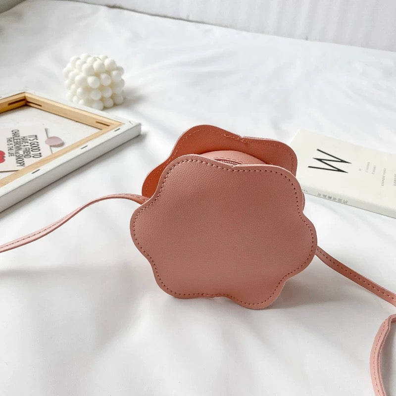 Cute Kids Flower Crossbody Bag