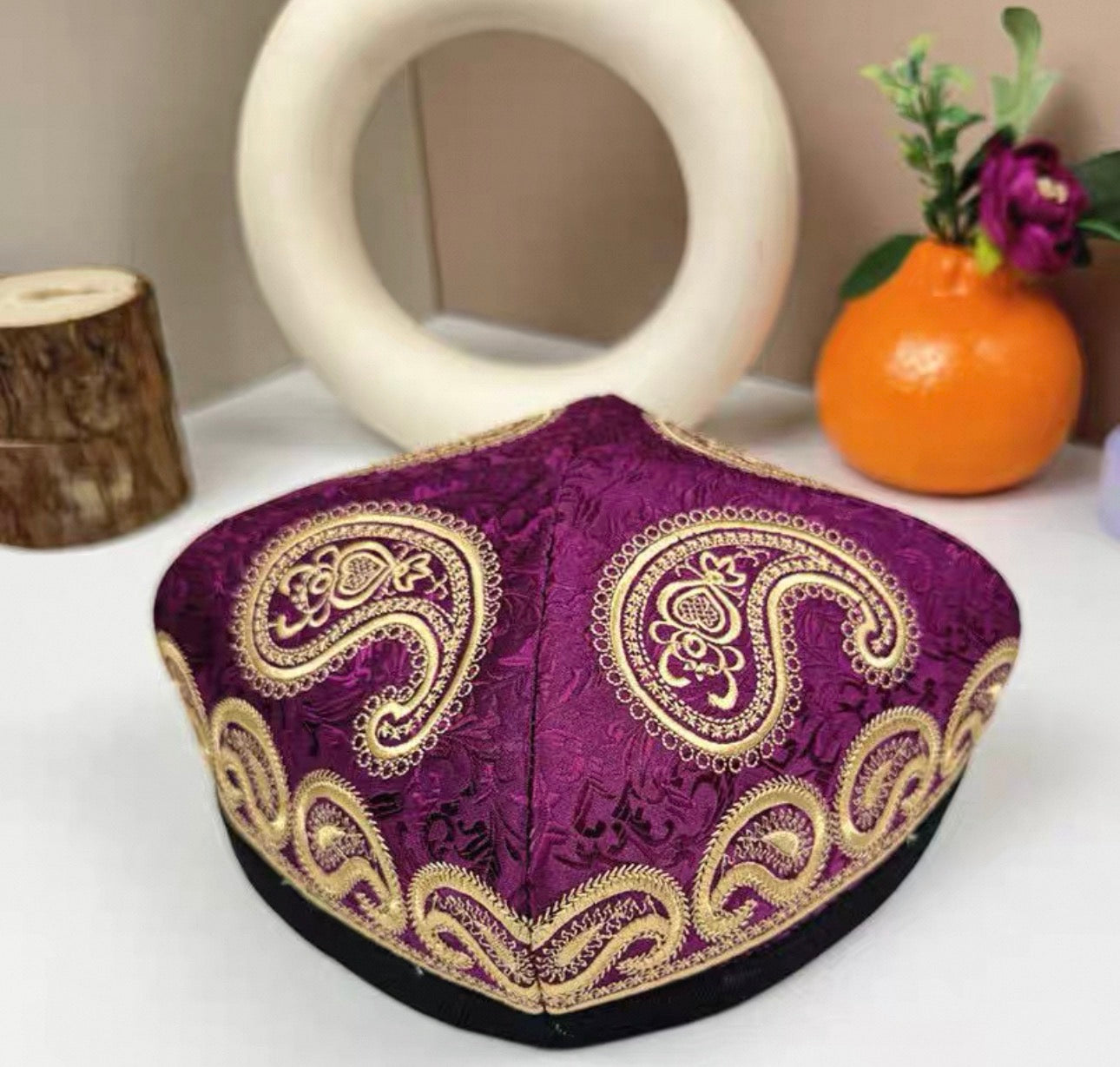 Embroidered Hat/Doppa– Traditional Ethnic Style