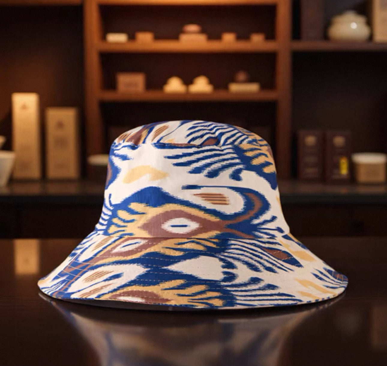 Atlas Ikat Bucket Hat