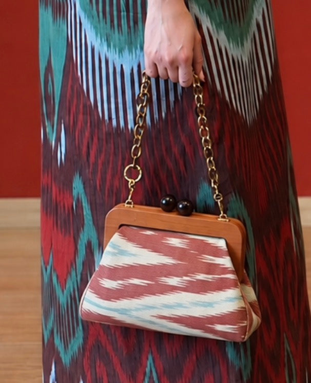 Handcrafted Atlas Art Bag
