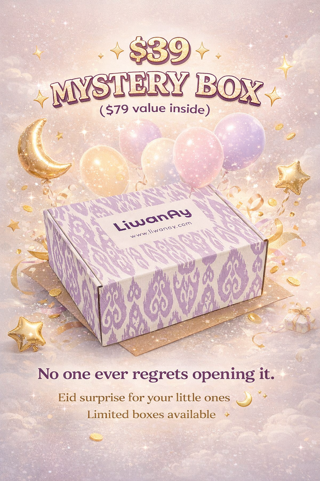 LIWANAY MYSTERY BOX FOR KIDS