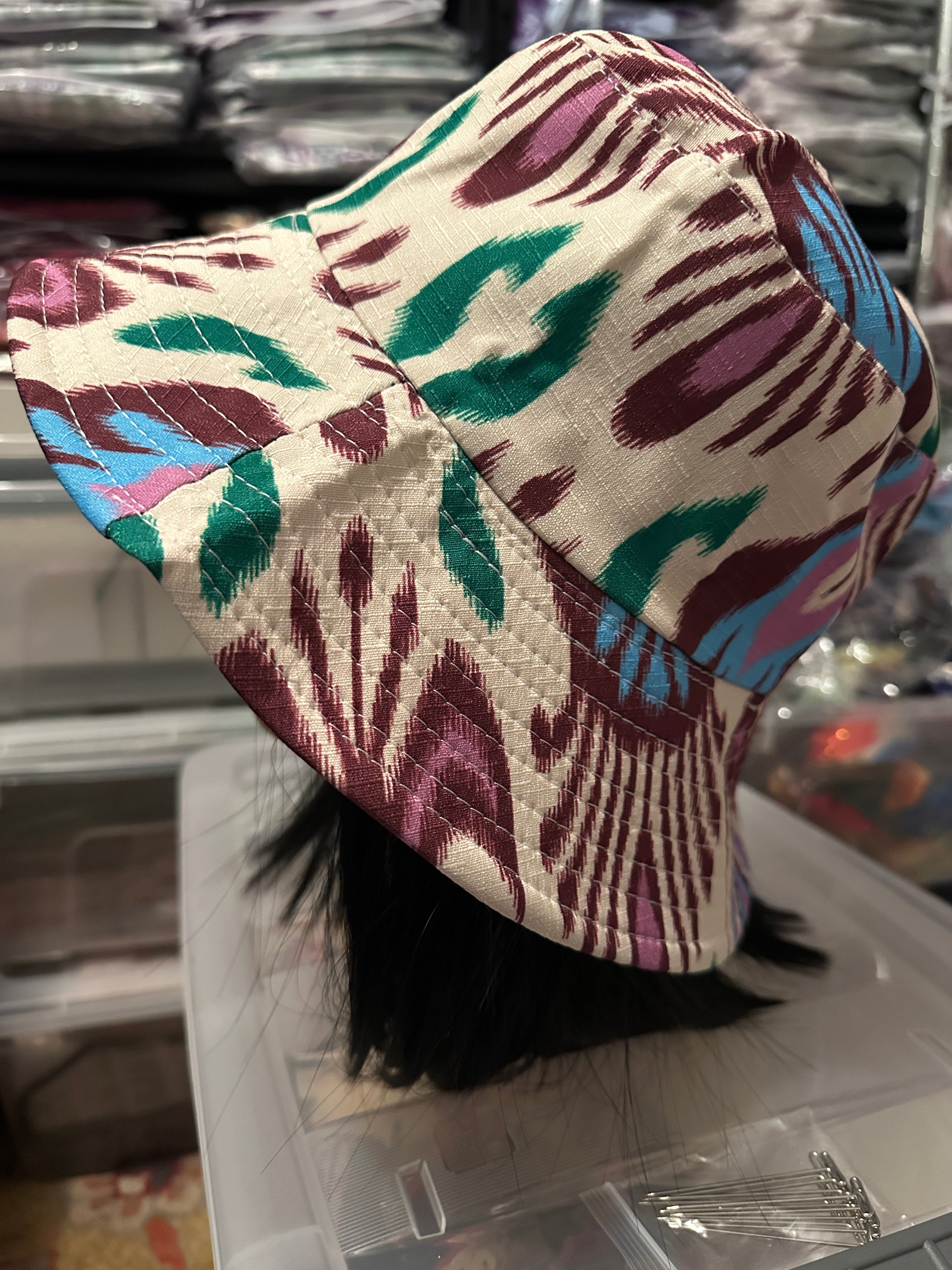 Atlas Ikat Bucket Hat