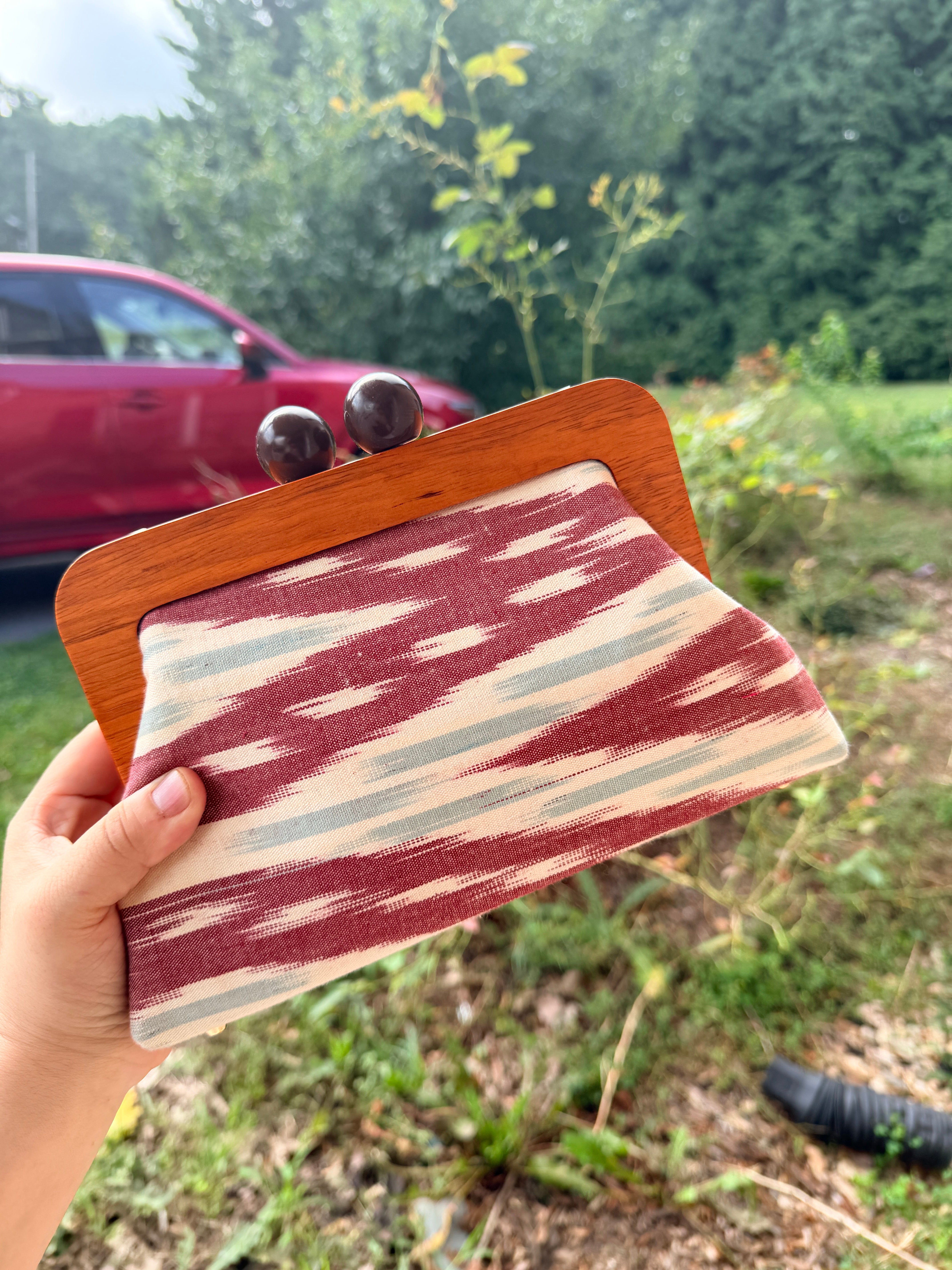 Handcrafted Atlas Art Bag