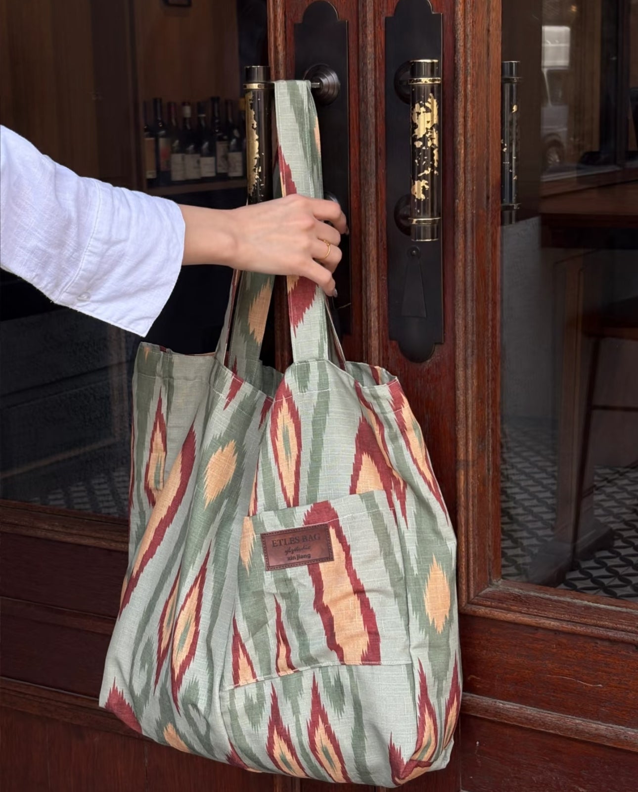 Atlas Canvas Tote (Green)