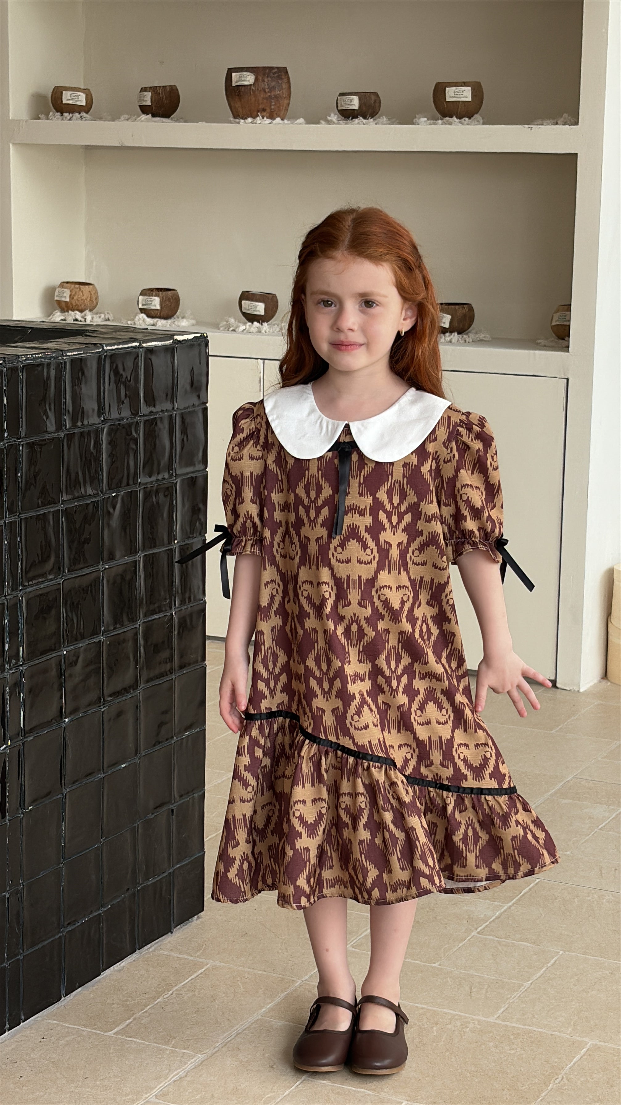 French Vintage Puff Sleeve Dress – Summer Limited Deal