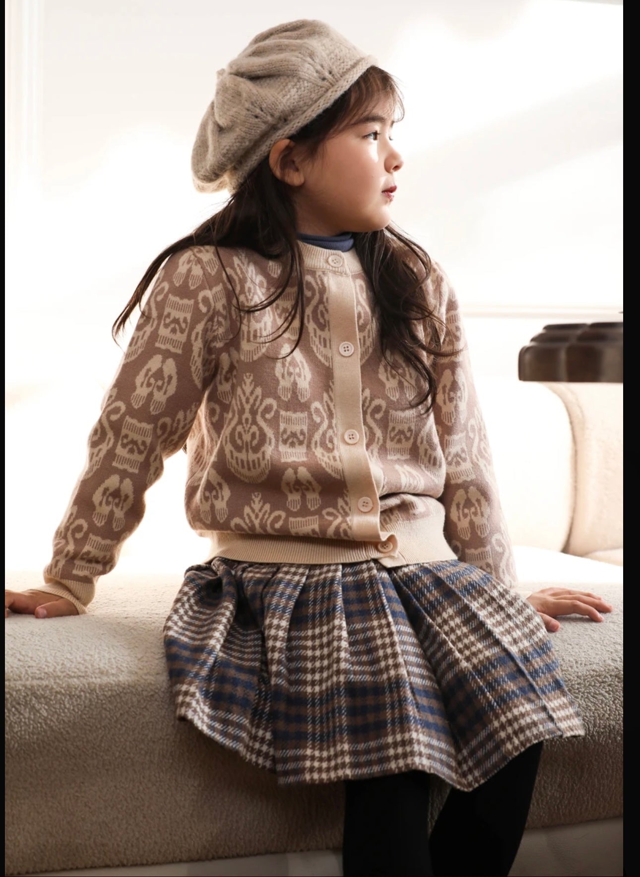 Classic Atlas Jacquard Pattern (5-6years old)
