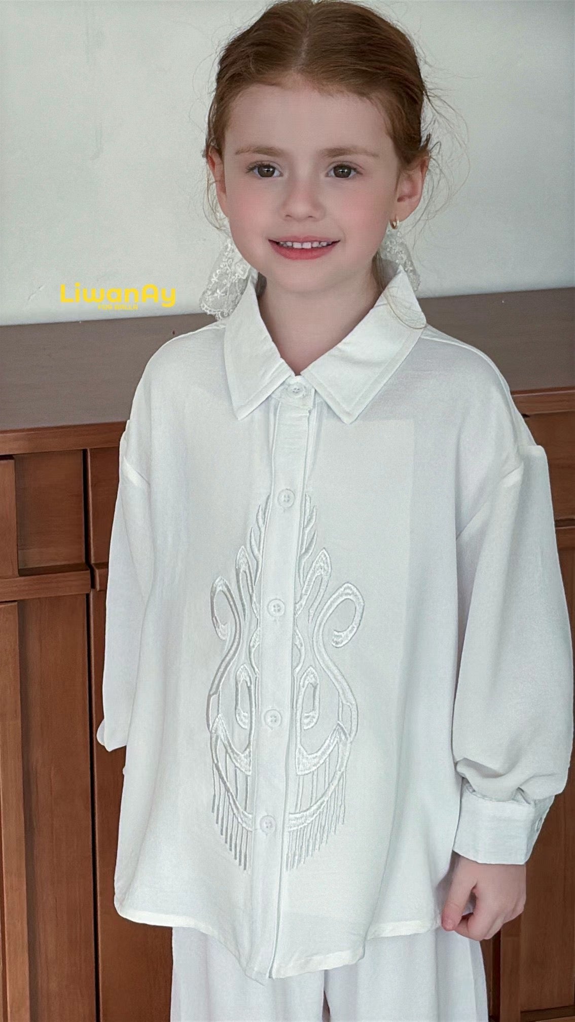 “Silk Whisper” Embroidered Ice Silk Set – Hand-Stitched Detail | Summer Cool Comfort