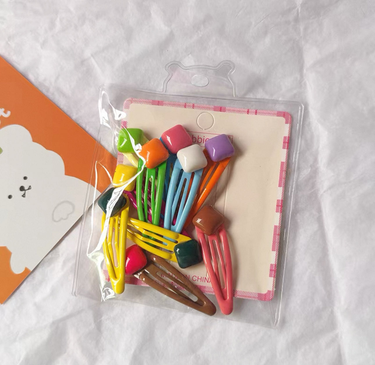 Colorful Kids Hair Clips – Random 10-Pack