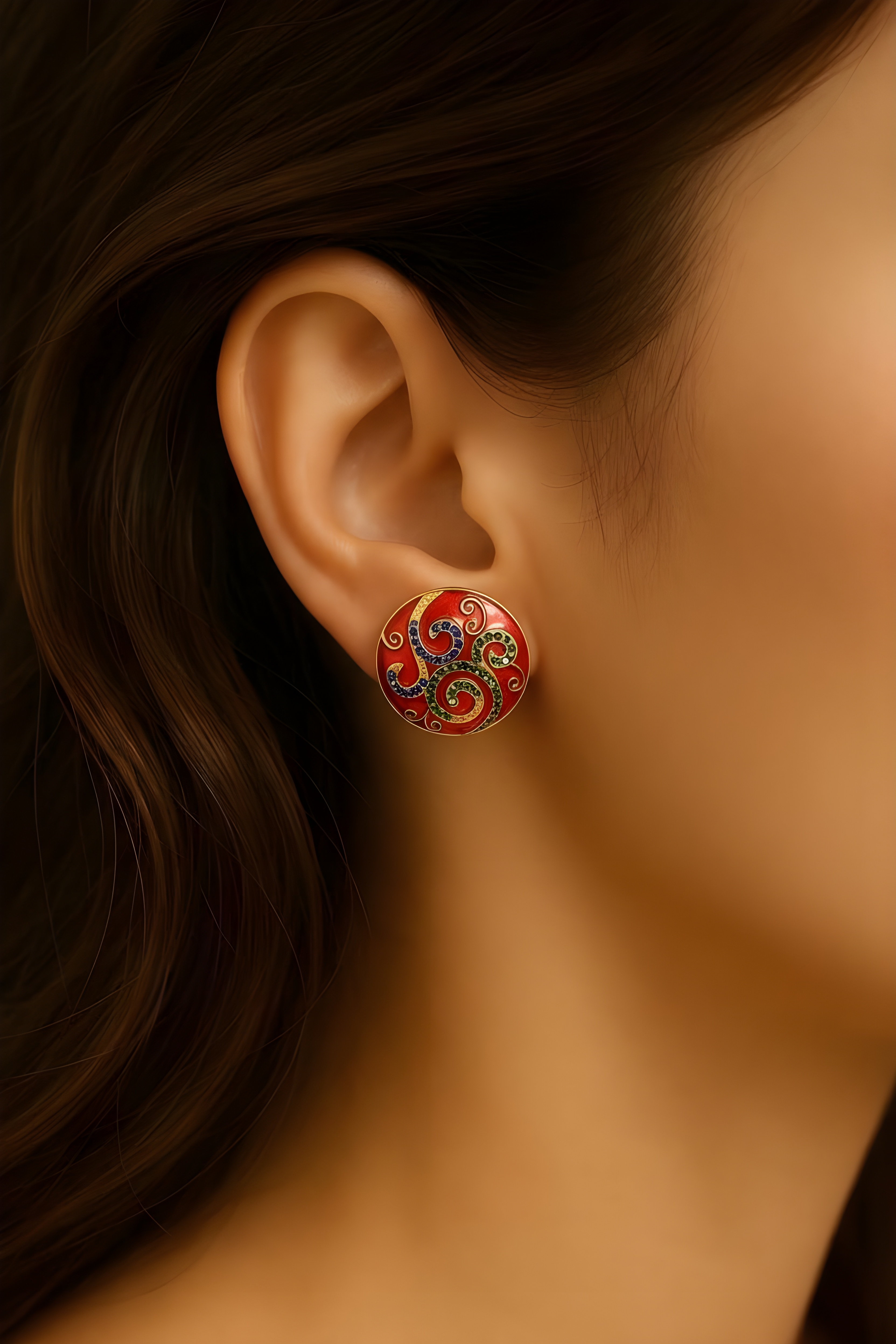 Stainless Steel Luxury Earrings(23)