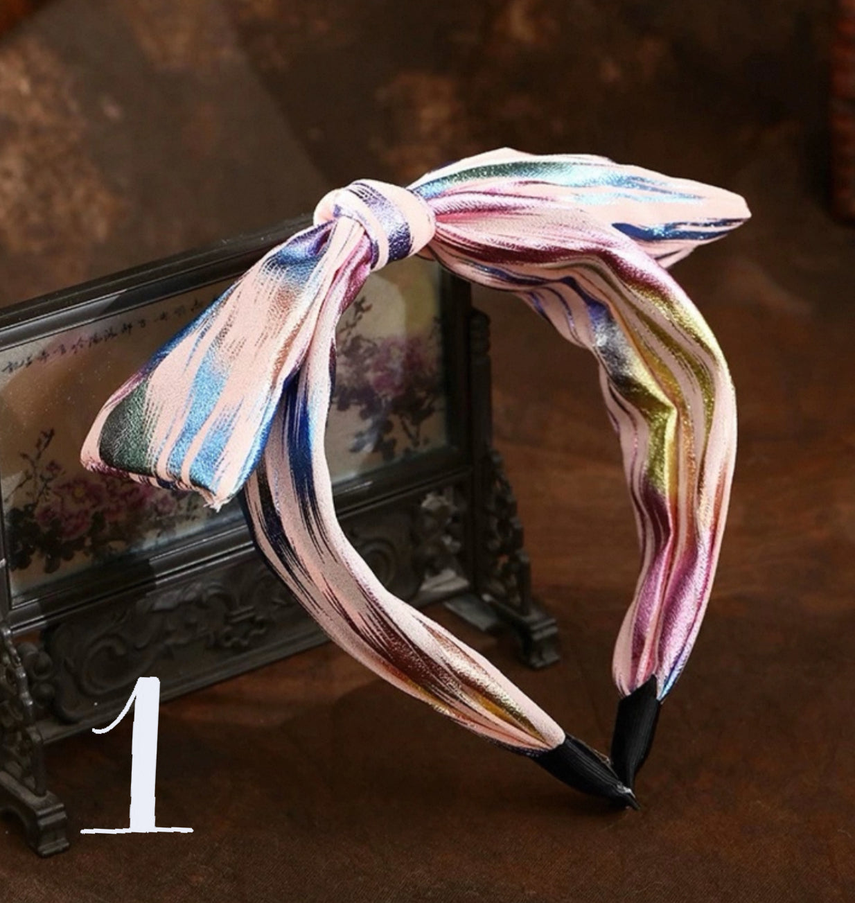 Atlas-Inspired Ikat Knot Headband – Adjustable for Kids & Adults