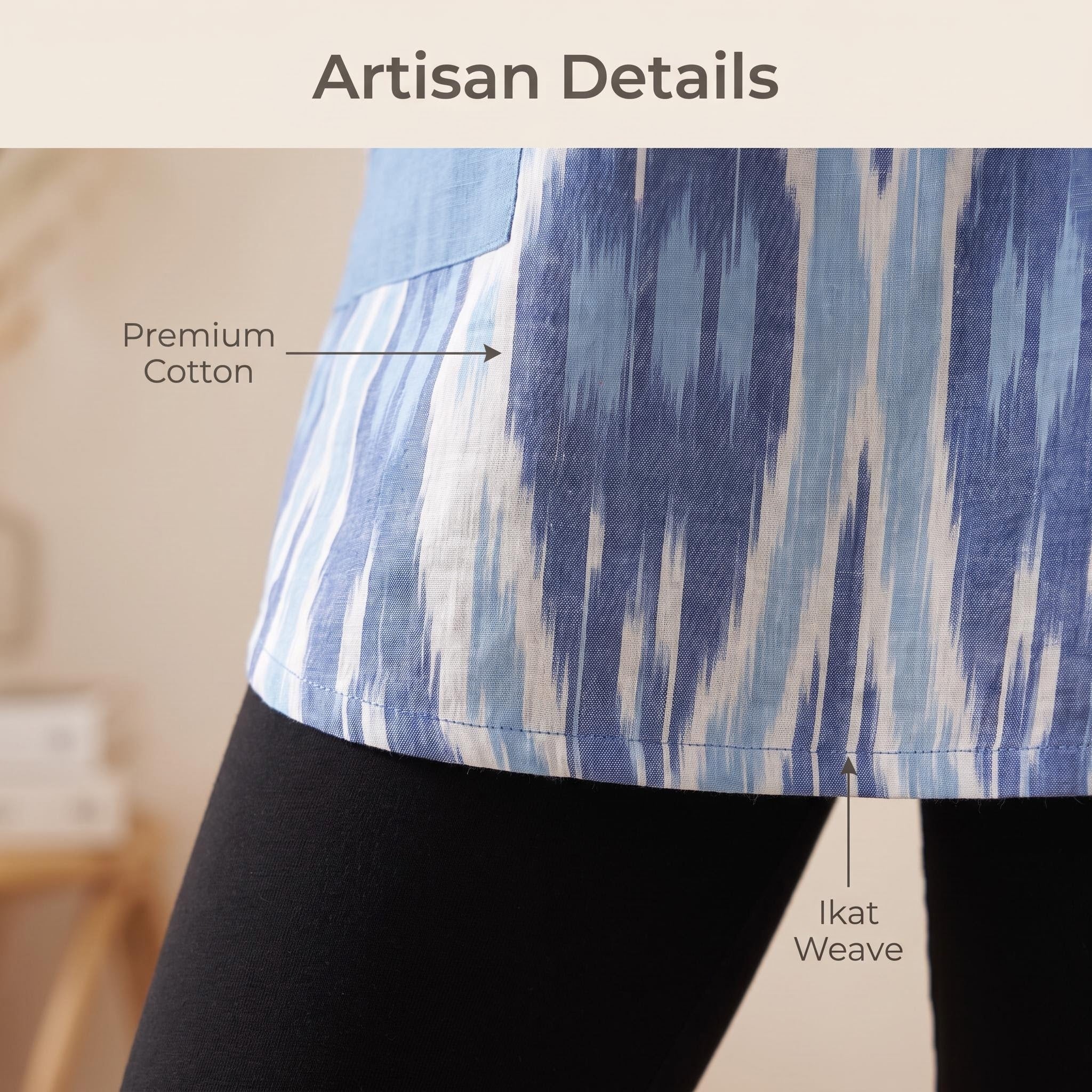 Cotton Ikat Tunic