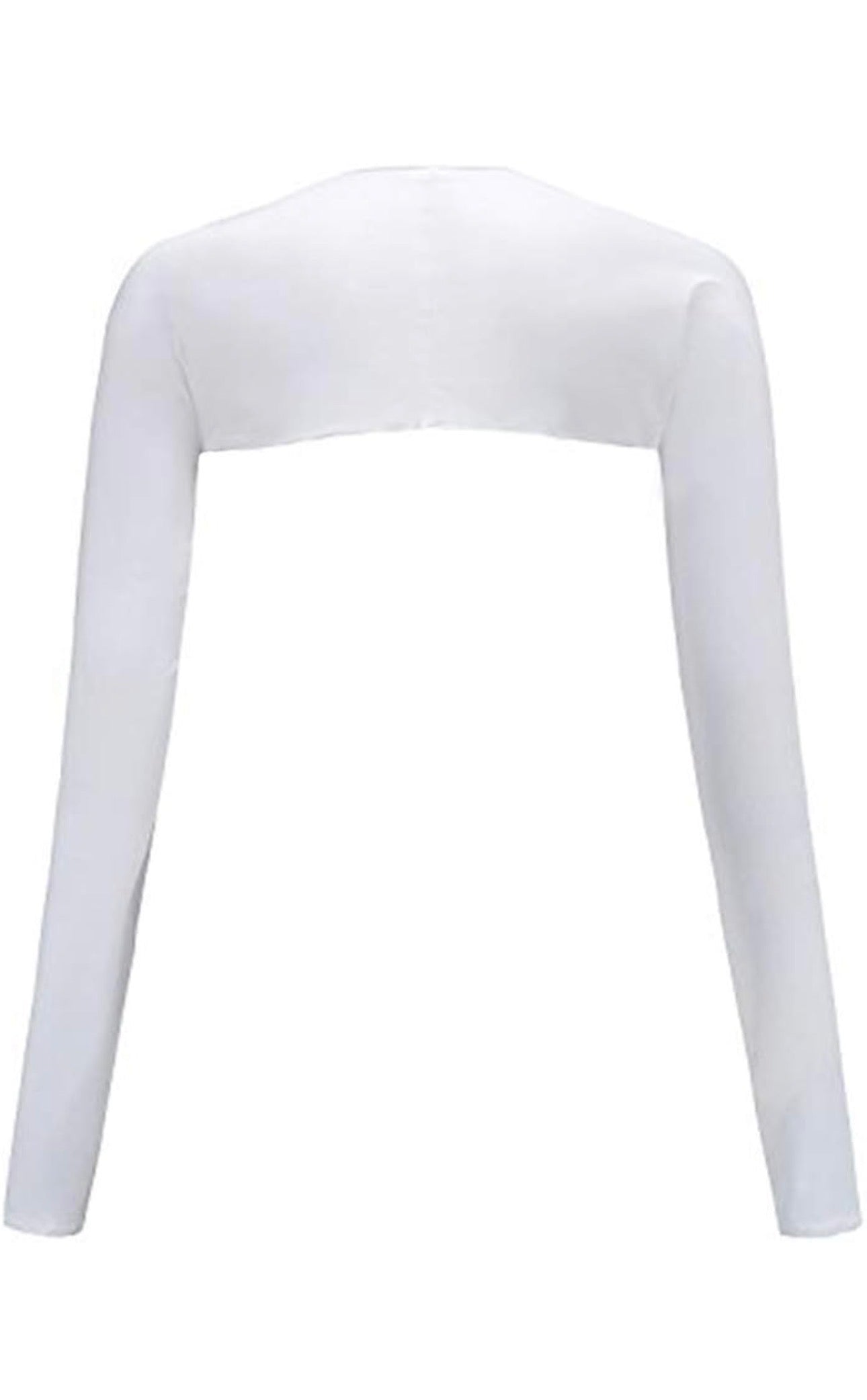 Full Arm Sleeves Shrug Hijab Ramadan Islamic Stretchy Modal One Piece