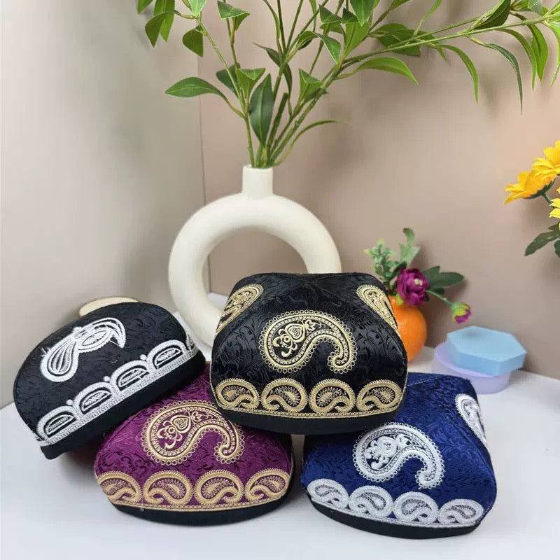 Embroidered Hat/Doppa– Traditional Ethnic Style
