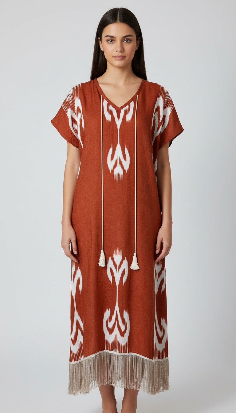 Women’s Red Long Dress(150–180 lbs)