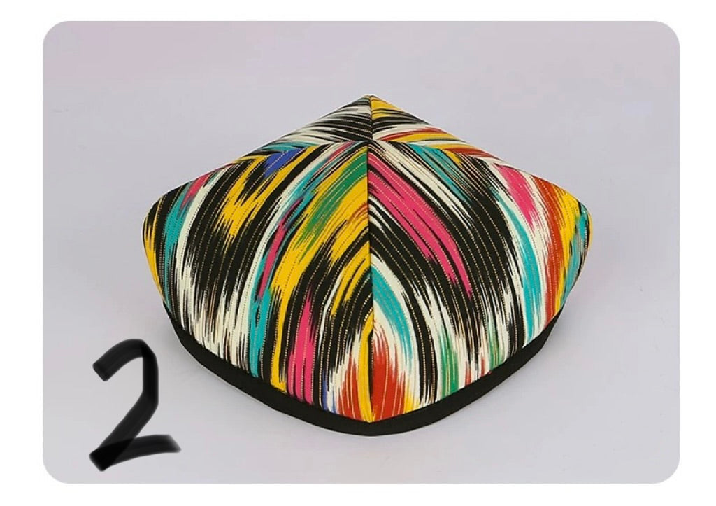 Atlas Traditional Dance Hat – Classic Four-Corner Style (56–58 cm | 80 g)