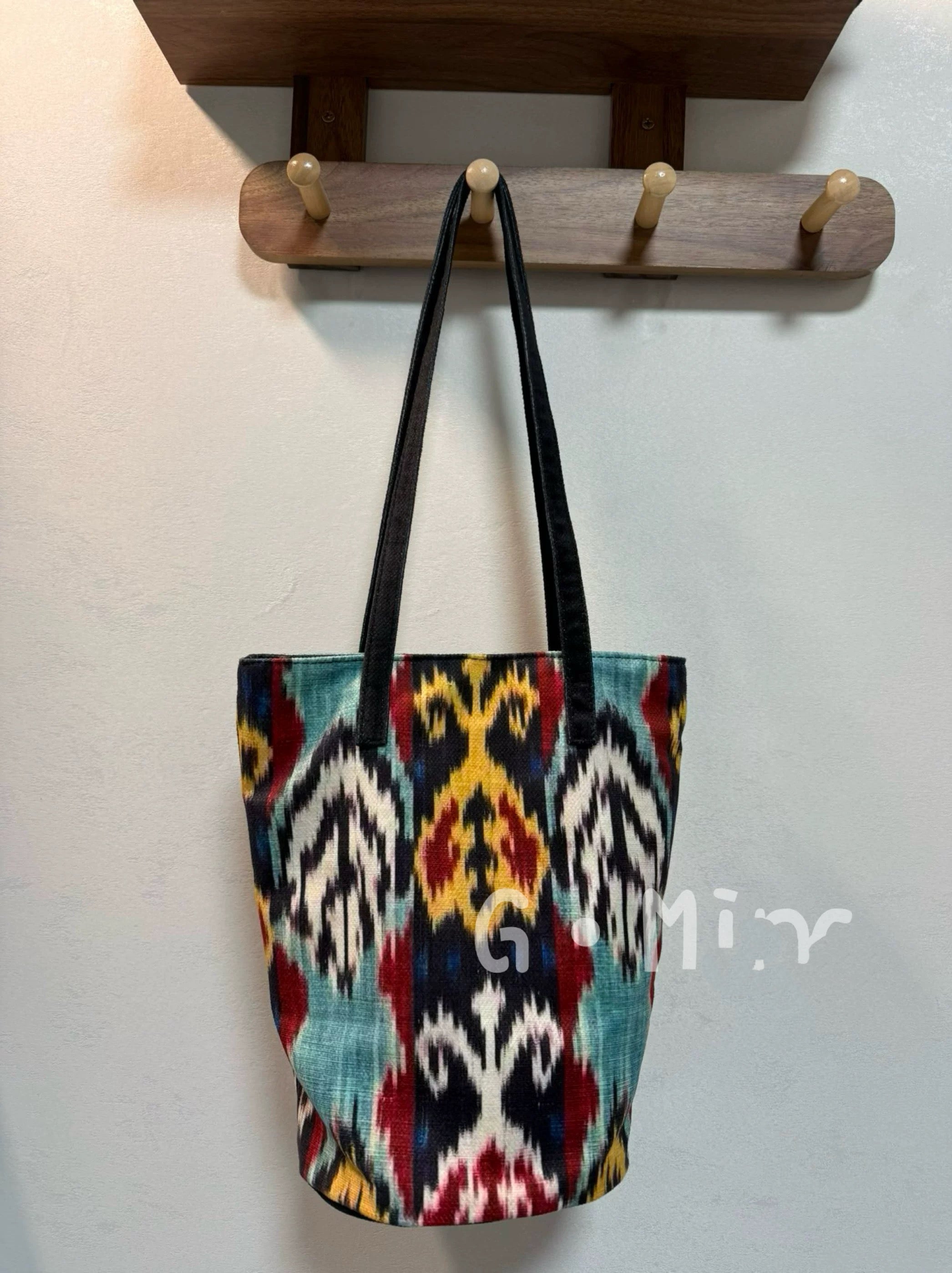Atlas Ikat Shoulder Bag – Ethnic Handmade Tote