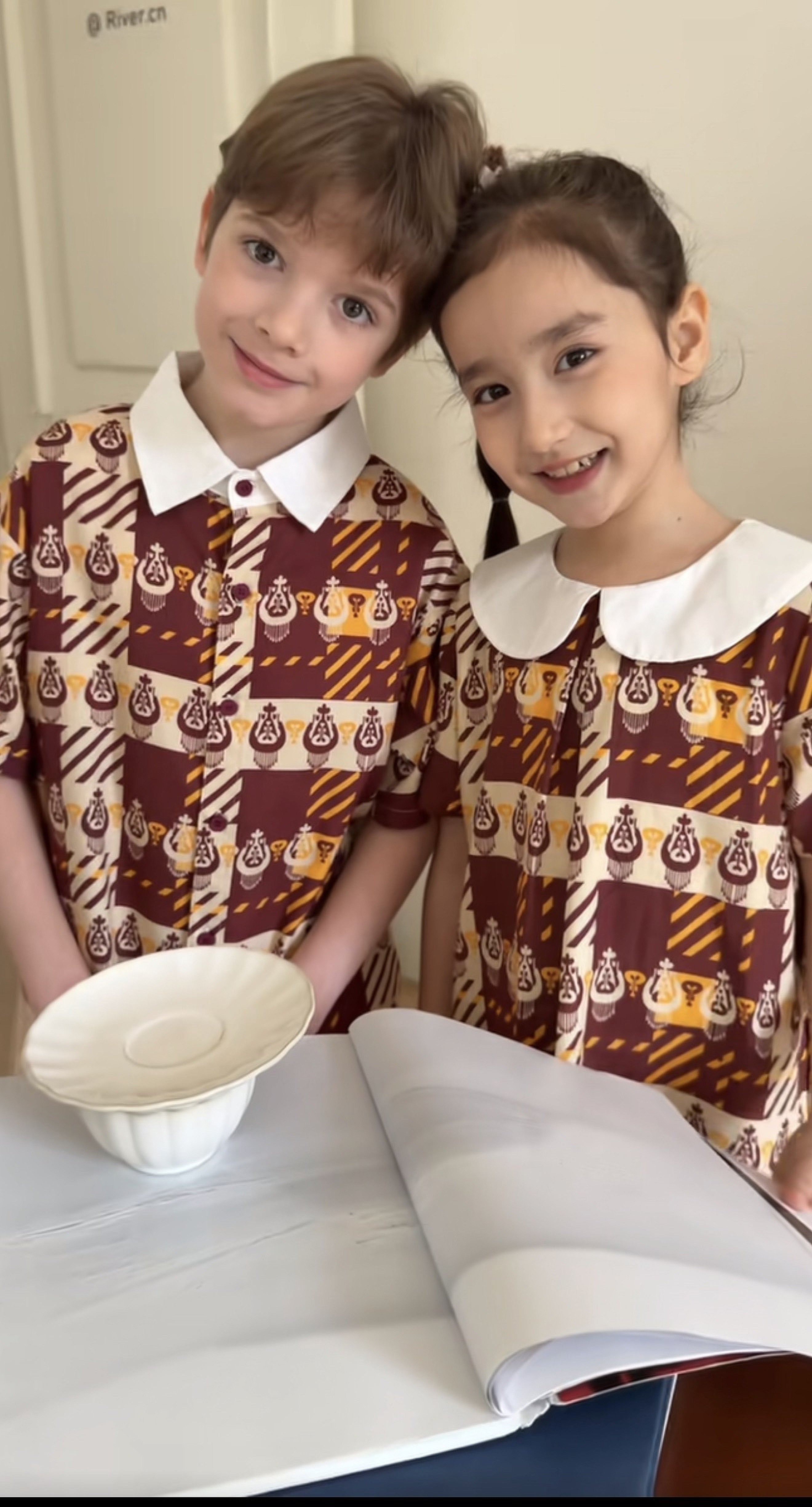 Kids Matching Outfit – Cotton Sibling Set (Brother & Sister Outfit)