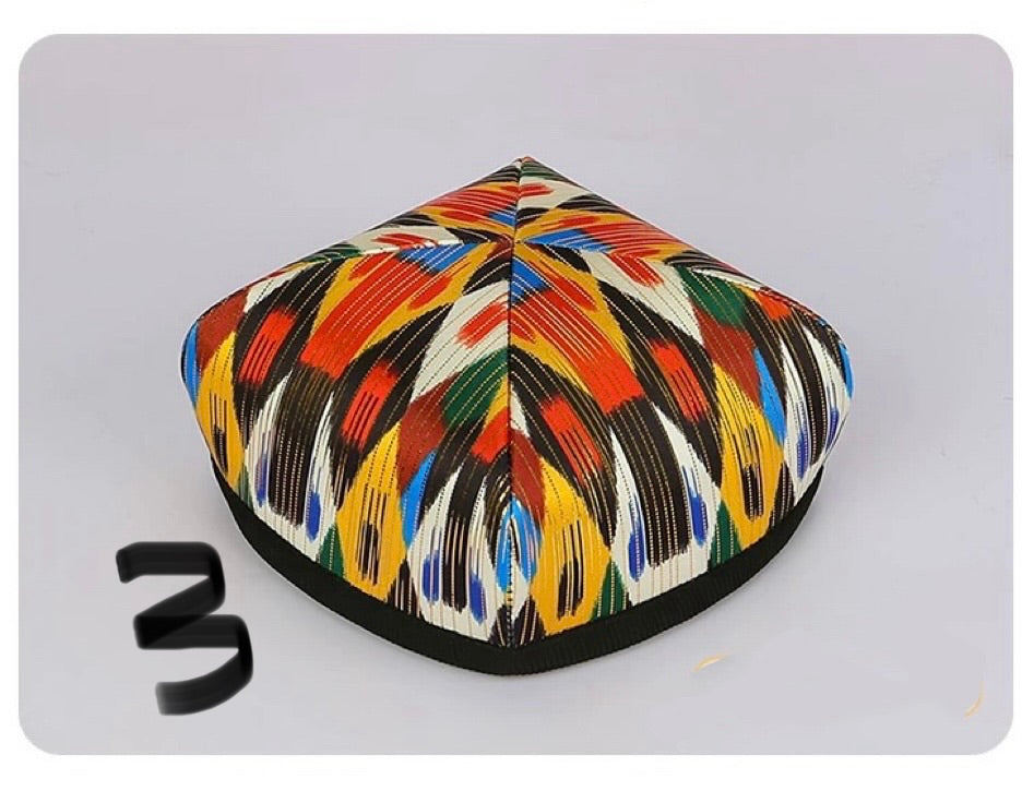 Atlas Traditional Dance Hat – Classic Four-Corner Style (56–58 cm | 80 g)