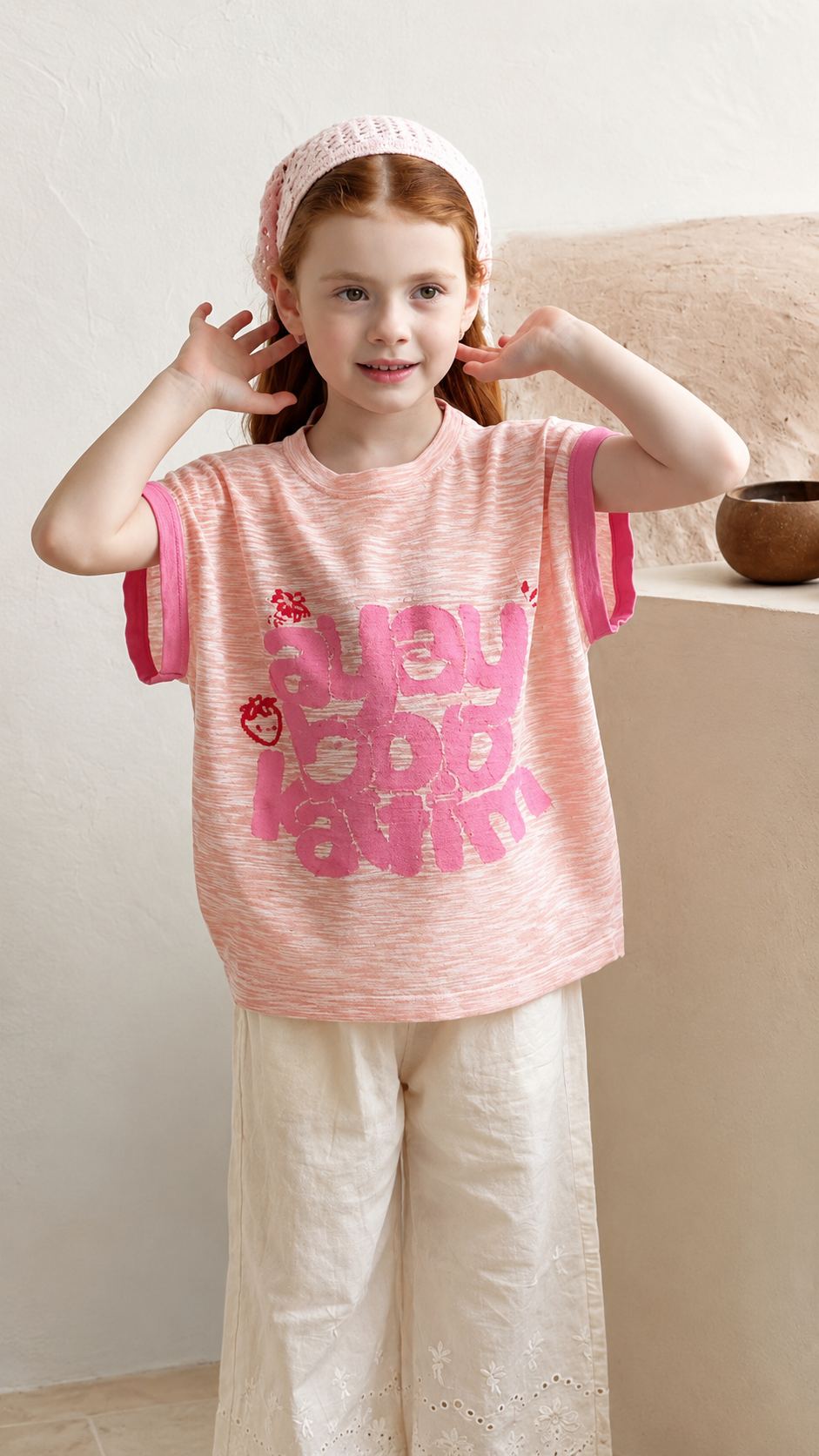 "Ay Ay Bop Kaldim" Soft Pink Tee – I Got Pretty!