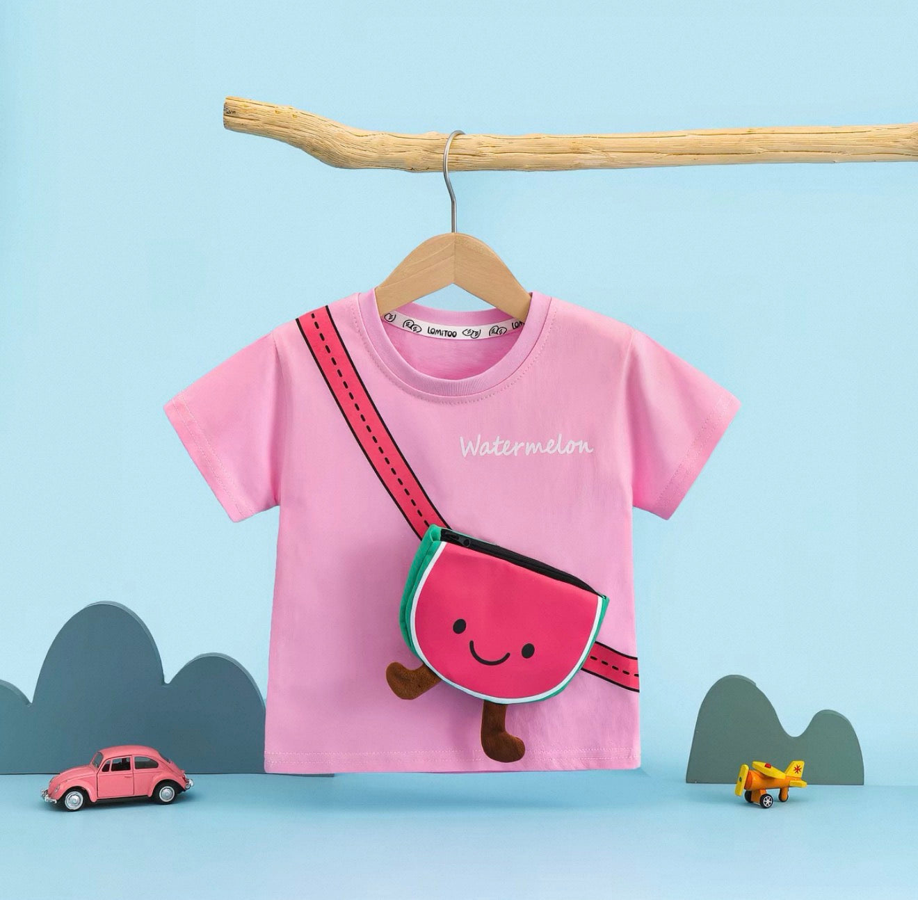 Watermelon Pocket Cotton Tee