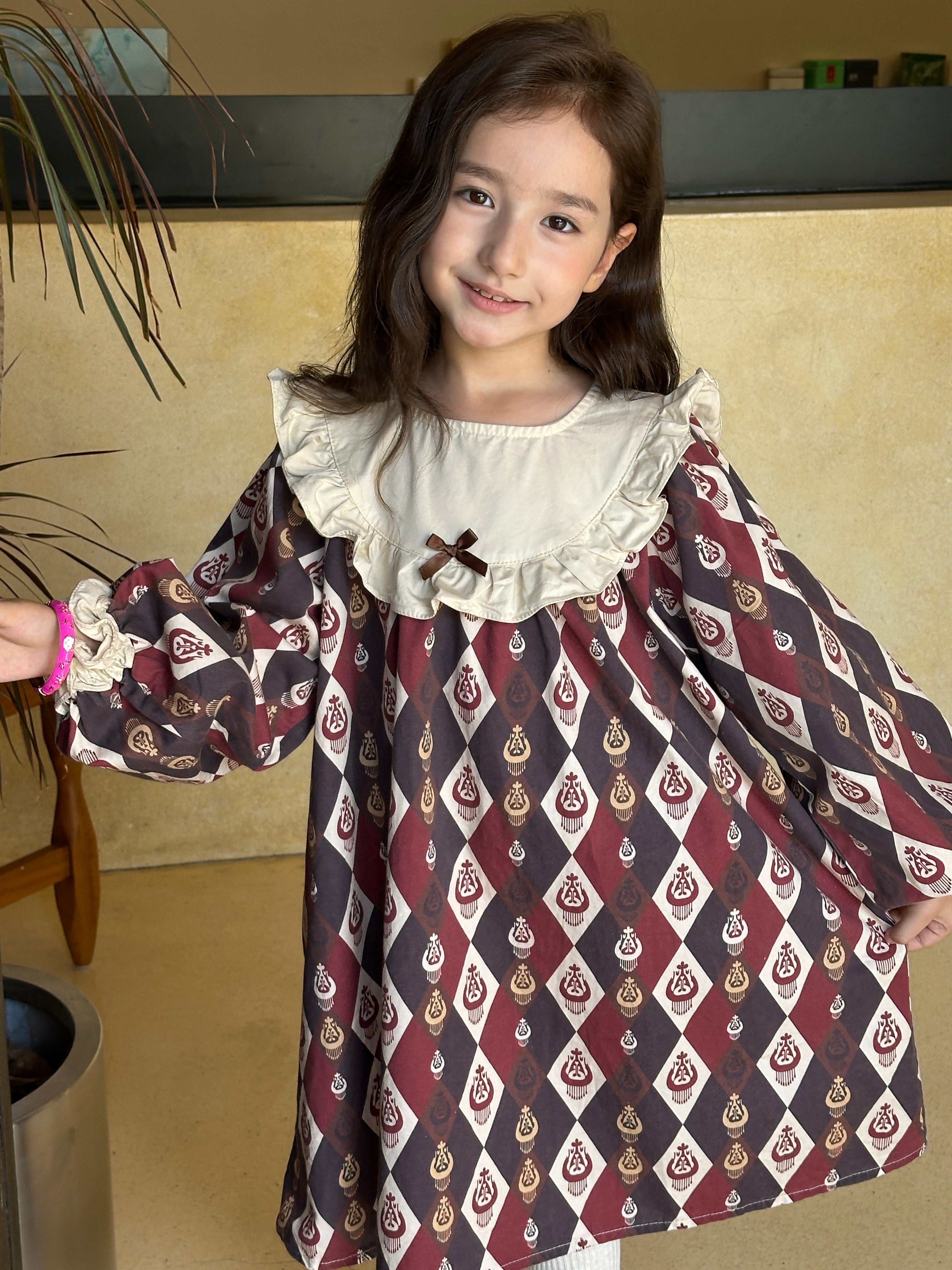 Vintage Atlas Diamond Dress