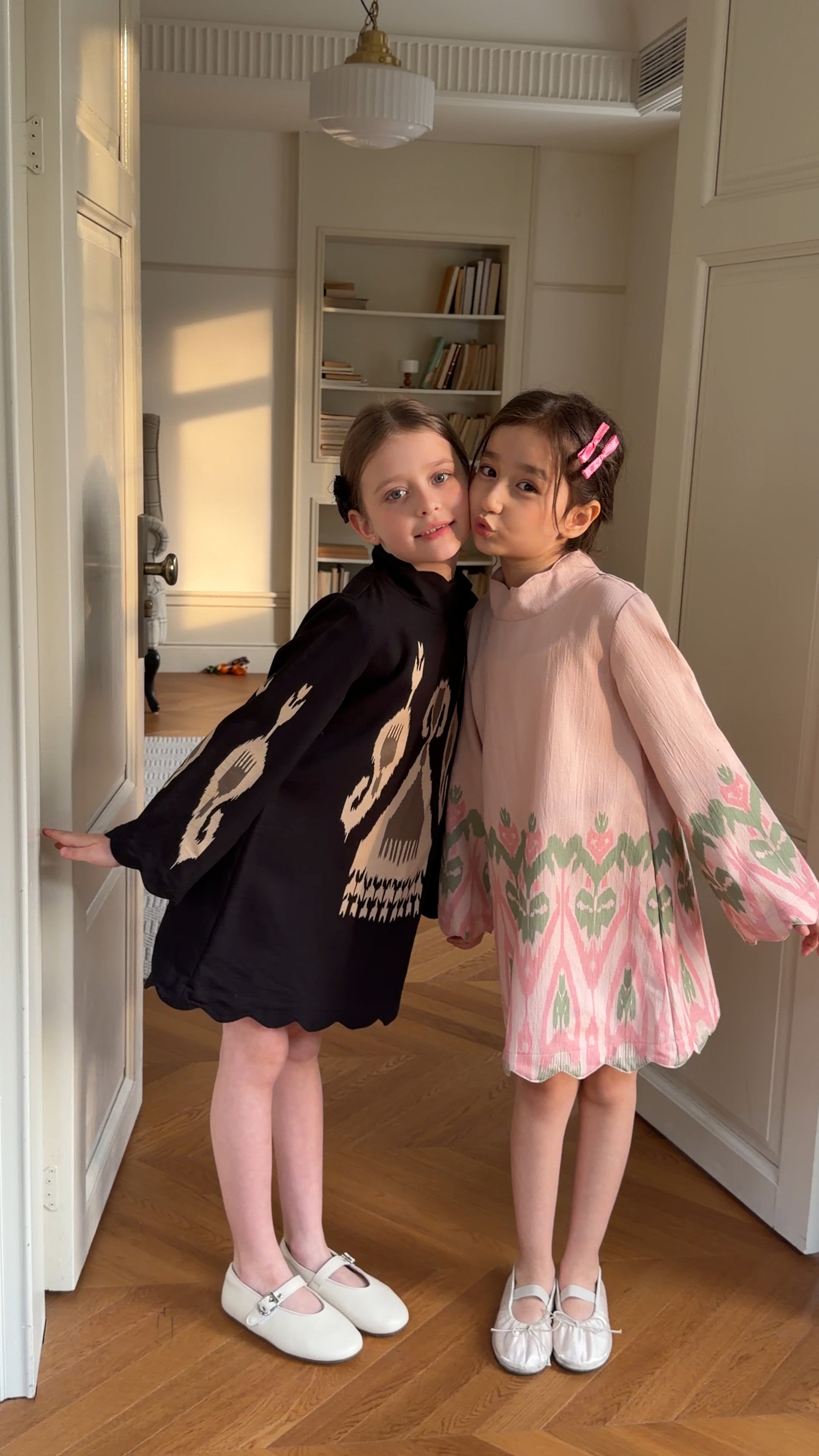 Girls Ikat Dress – Lightweight Elegant Summer Dress for Kids